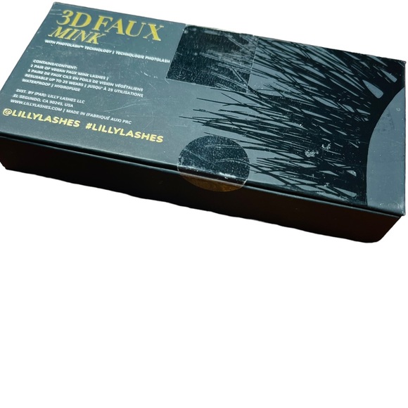 Lilly lashes 3D faux mink eyelashes style "NYC" false lashes vegan cosmetics NEW - Picture 6 of 10